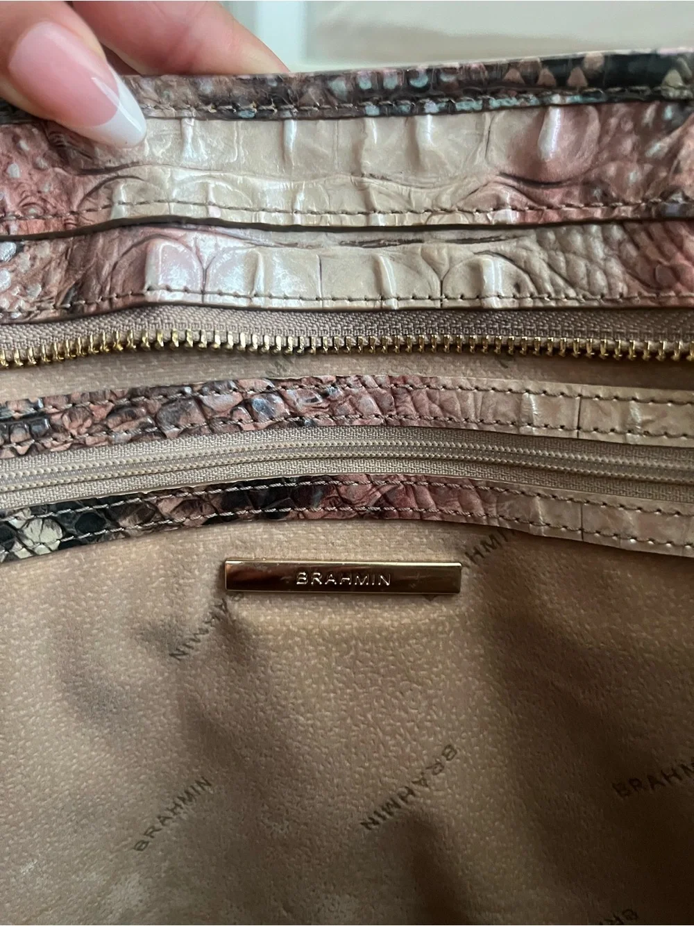 Brahmin Ashlee Leather Tote